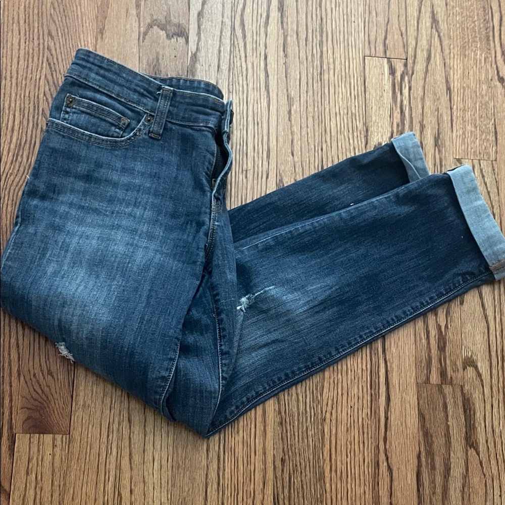 GAP Boyfriend Fit Denim Jeans - Dark Blue - Picture 3 of 9